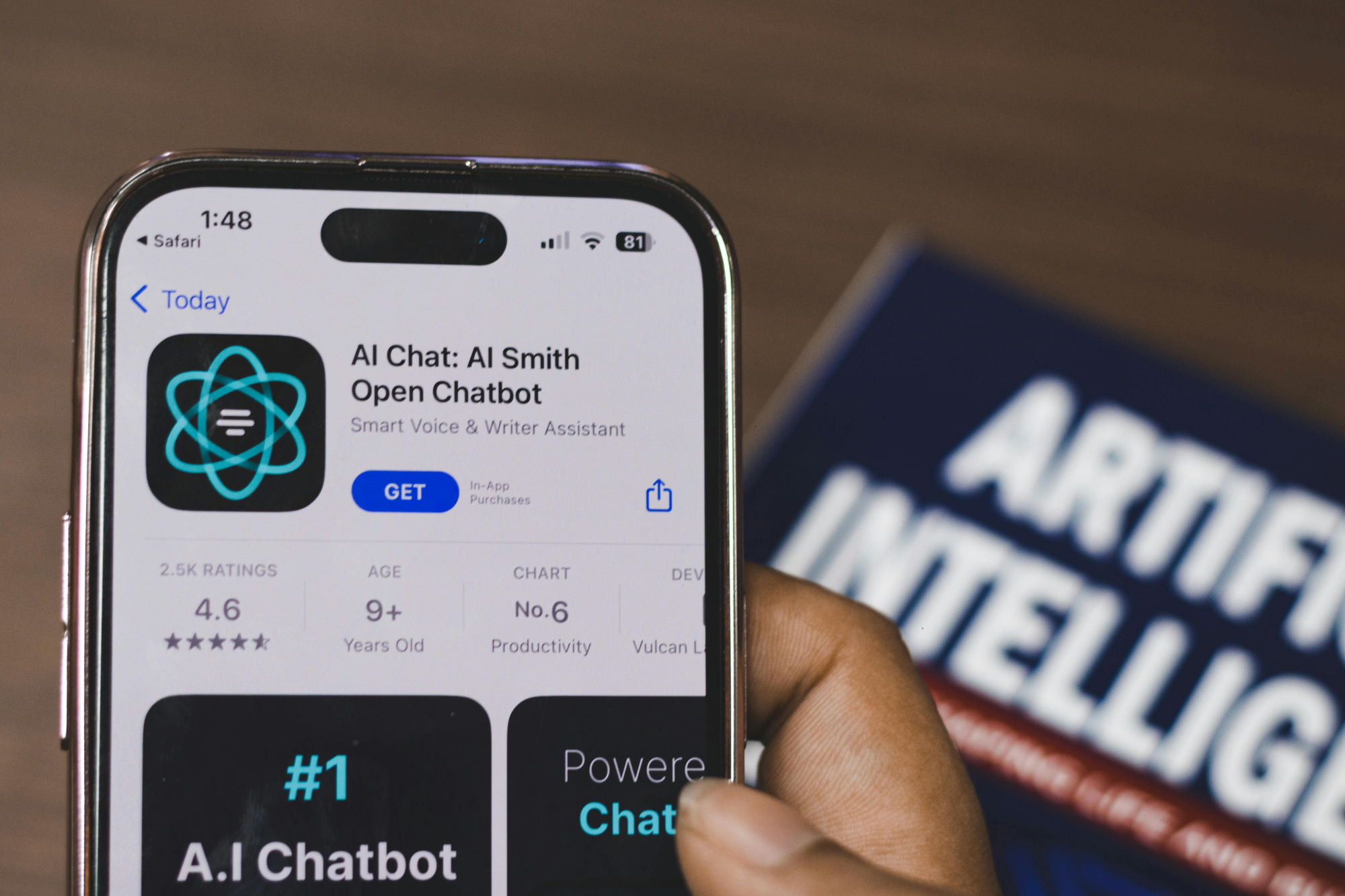 Ai Chatbot, a prototype AI Smith Open chatbot