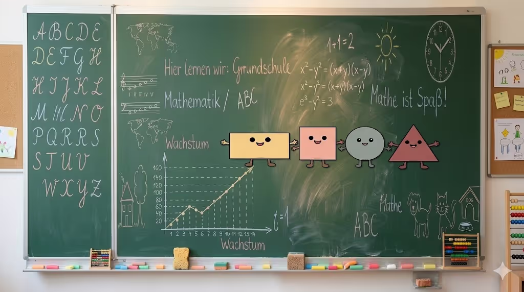 Geometrische Formen in Klasse 1-2: Unterrichtsreihe und UB-Idee für Mathe