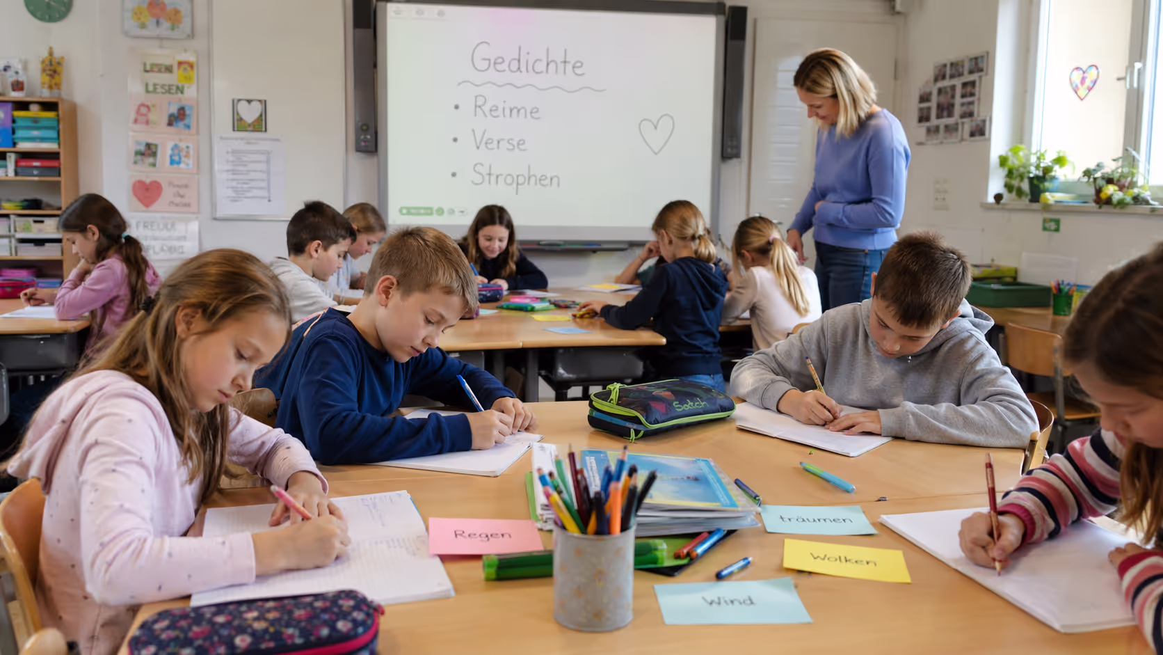 Gedichte schreiben in der Grundschule