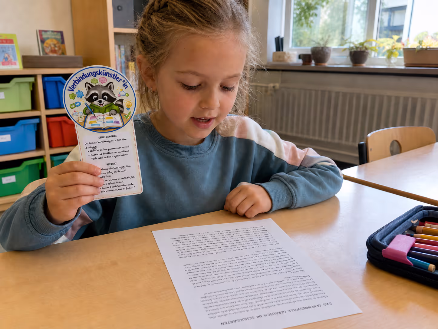 Leserollen in der Grundschule: Unterrichtsreihe, UB-Stunde und Material
