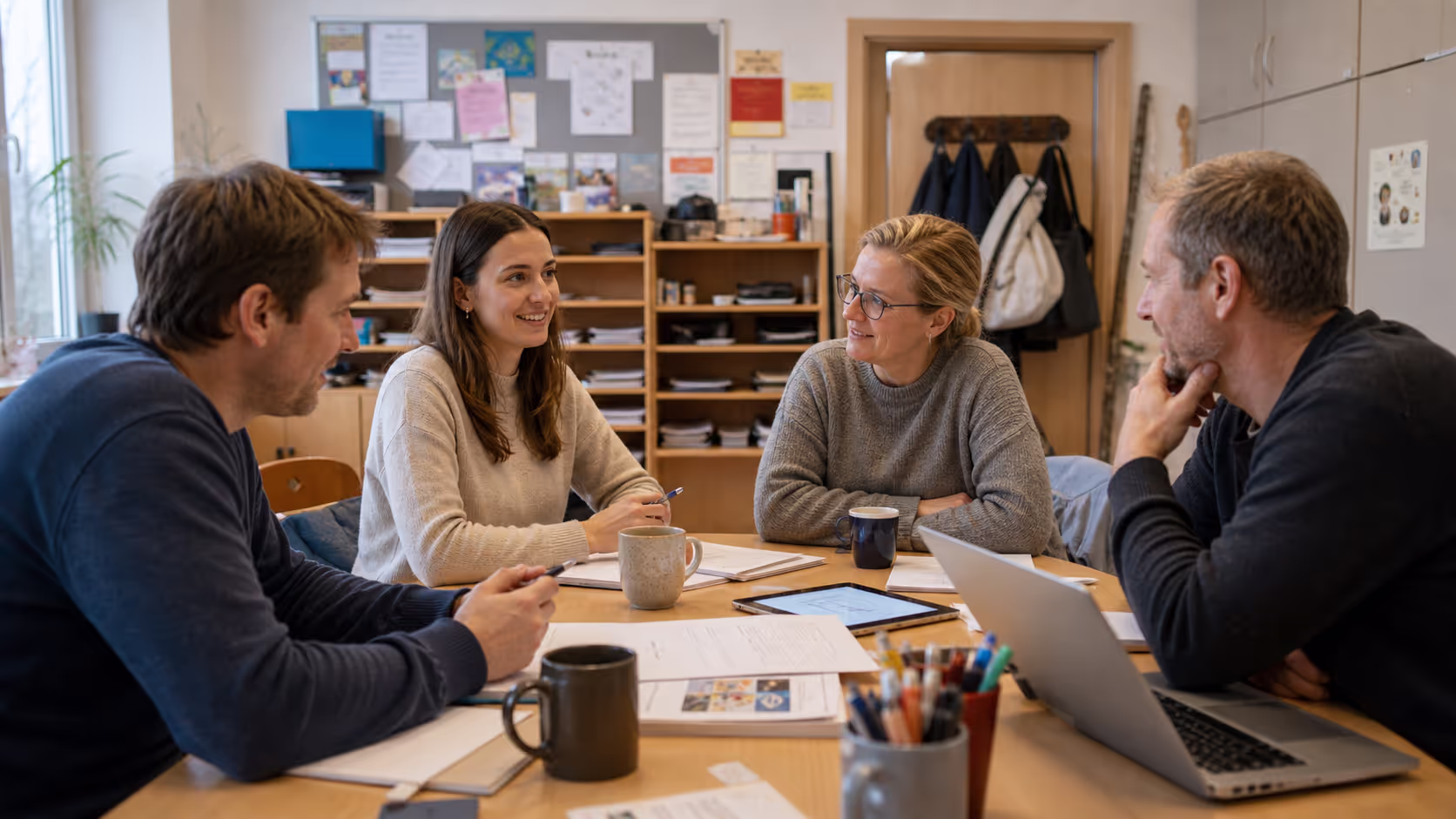 Schulen in Schweden verzichten zunehmend auf Bildschirme