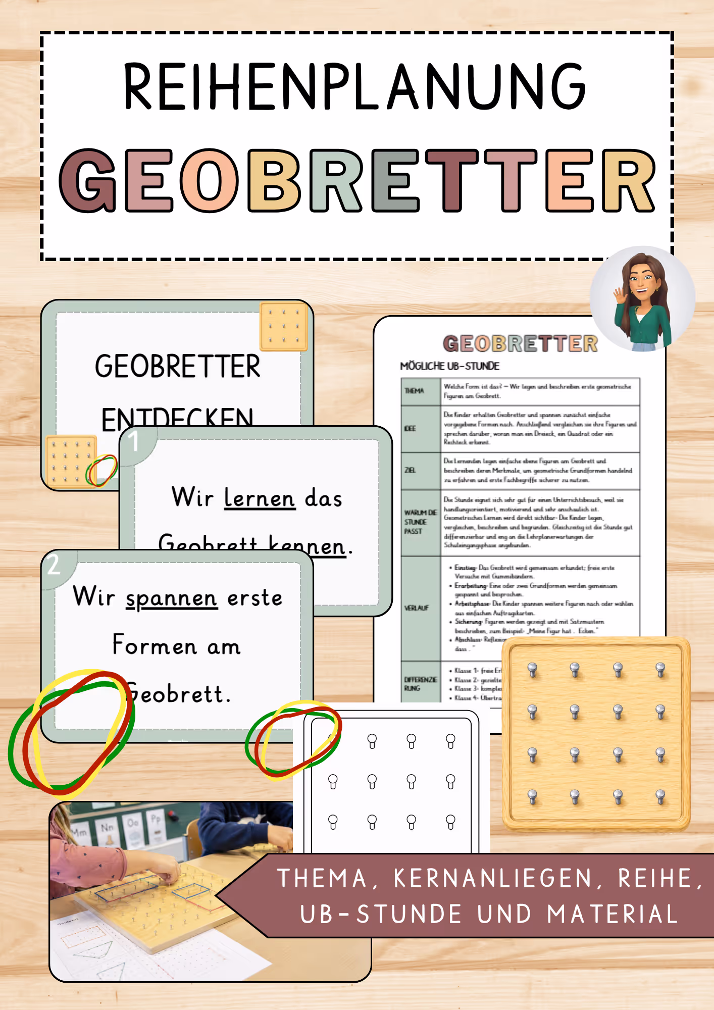 Unterrichtsentwurf Geobretter