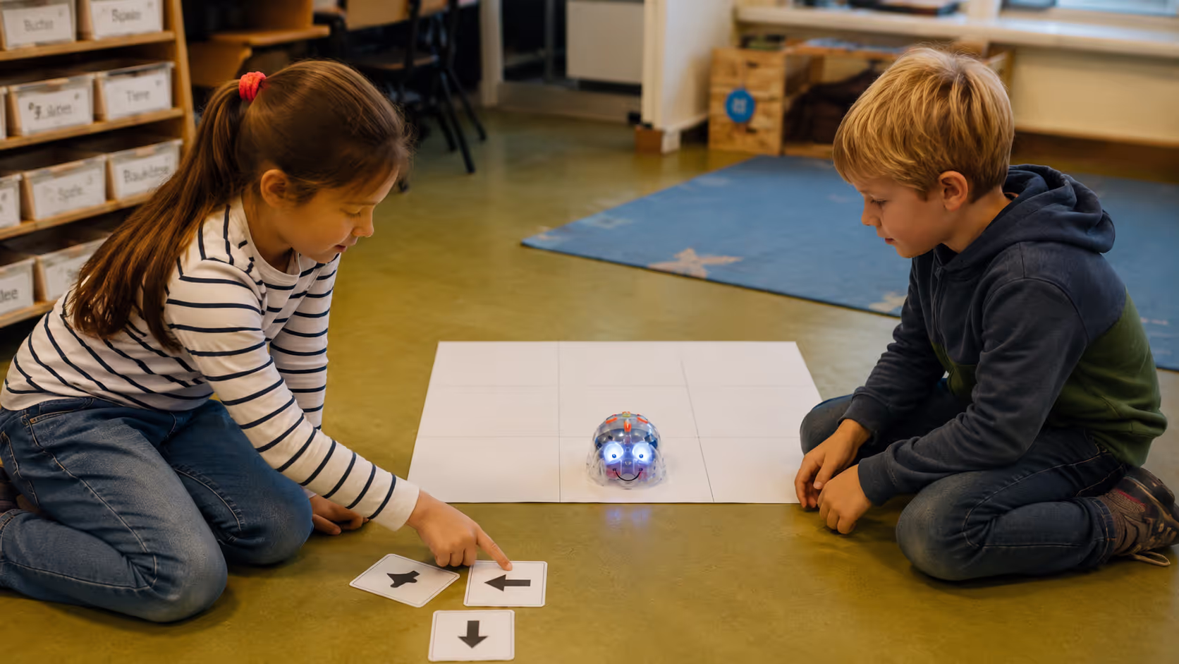 Unterrichtsentwurf Blue-Bots