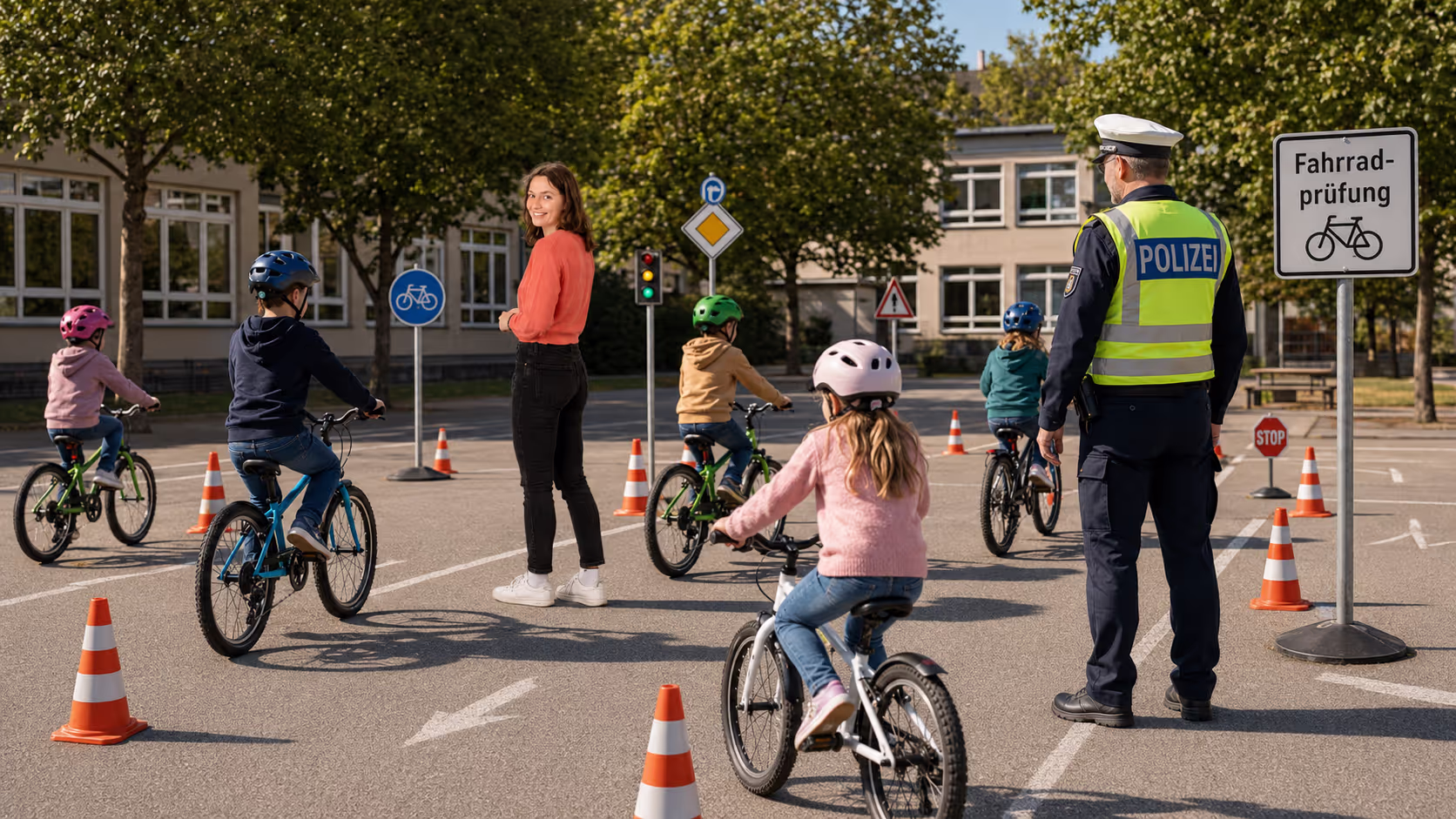 Unterrichtsentwurf Verkehrserziehung Radfahren
