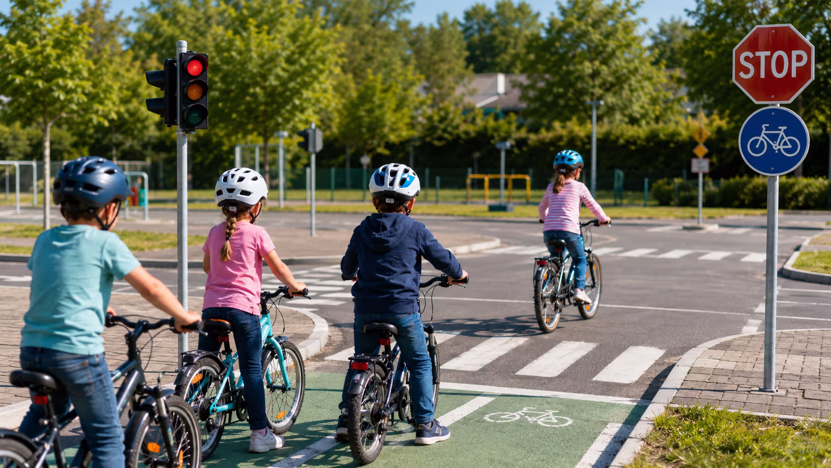 Unterrichtsentwurf Verkehrserziehung Radfahren