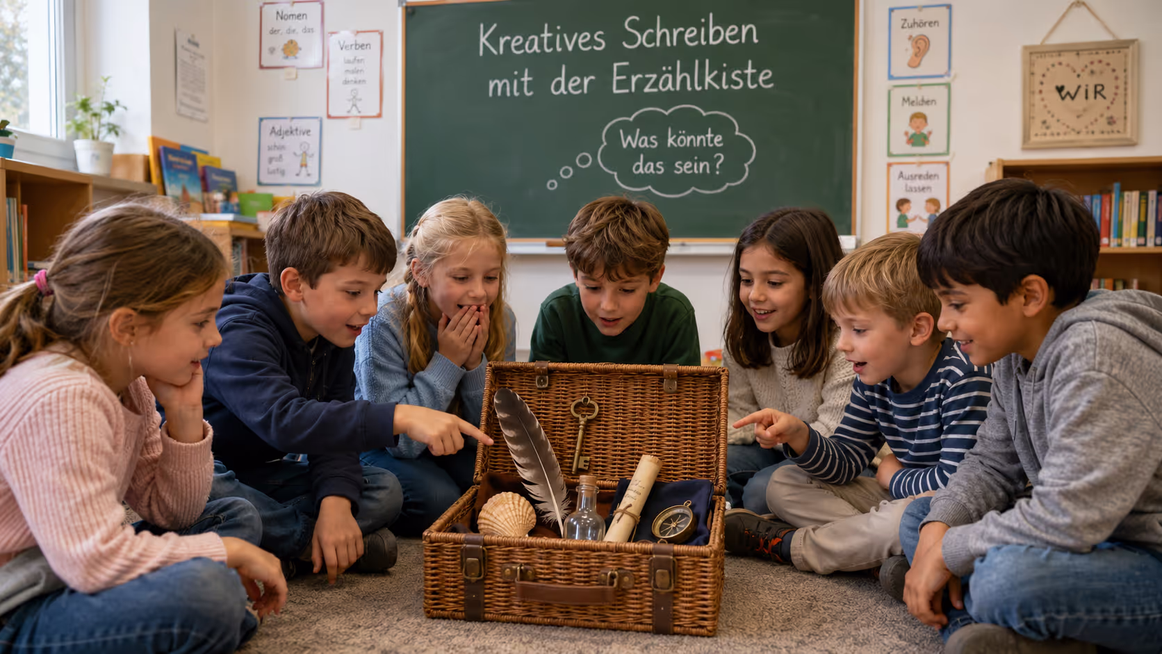 Unterrichtsentwurf Kreatives Schreiben Erzählkiste