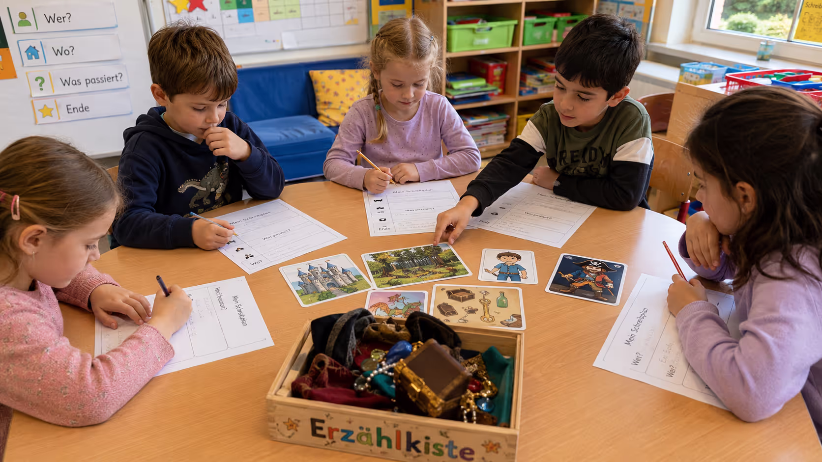 Unterrichtsentwurf Kreatives Schreiben Erzählkiste Unterrichtsentwurf Kreatives Schreiben Erzählkiste