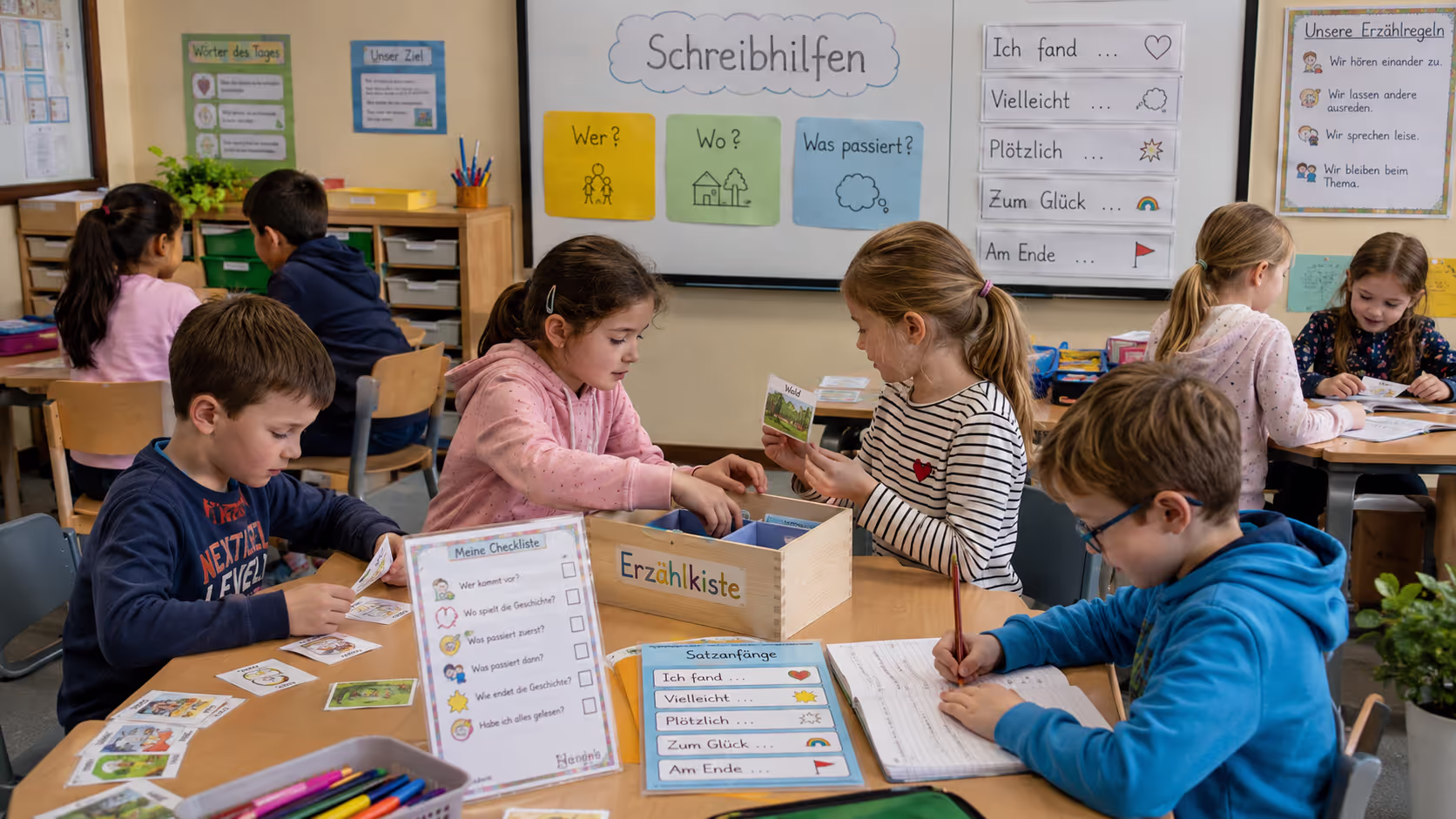 Unterrichtsentwurf Kreatives Schreiben Erzählkiste Unterrichtsentwurf Kreatives Schreiben Erzählkiste