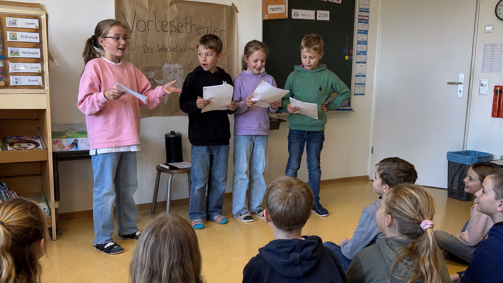 Unterrichtsentwurf Vorlesetheater