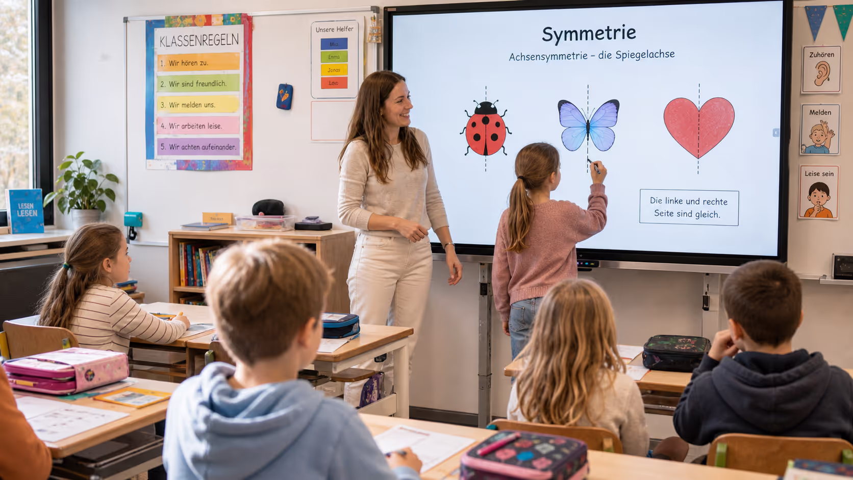 Symmetrie im Matheunterricht
