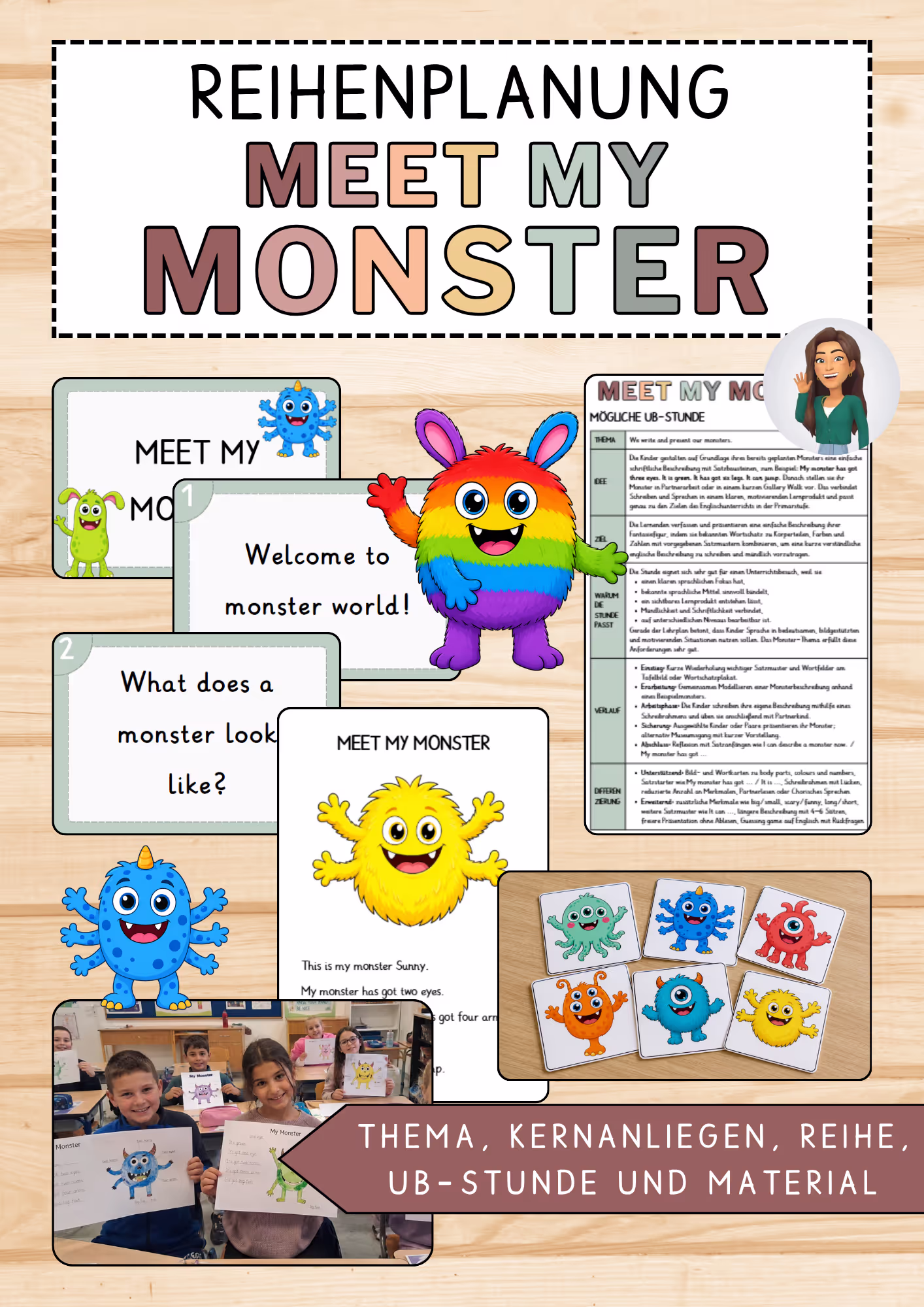 Unterrichtsentwurf Meet my Monster Unterrichtsentwurf Meet my Monster