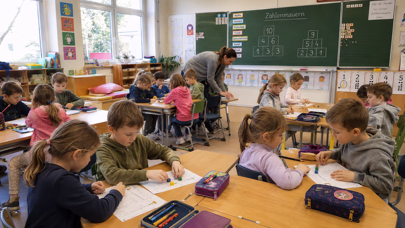 Unterrichtsentwurf Zahlenmauern