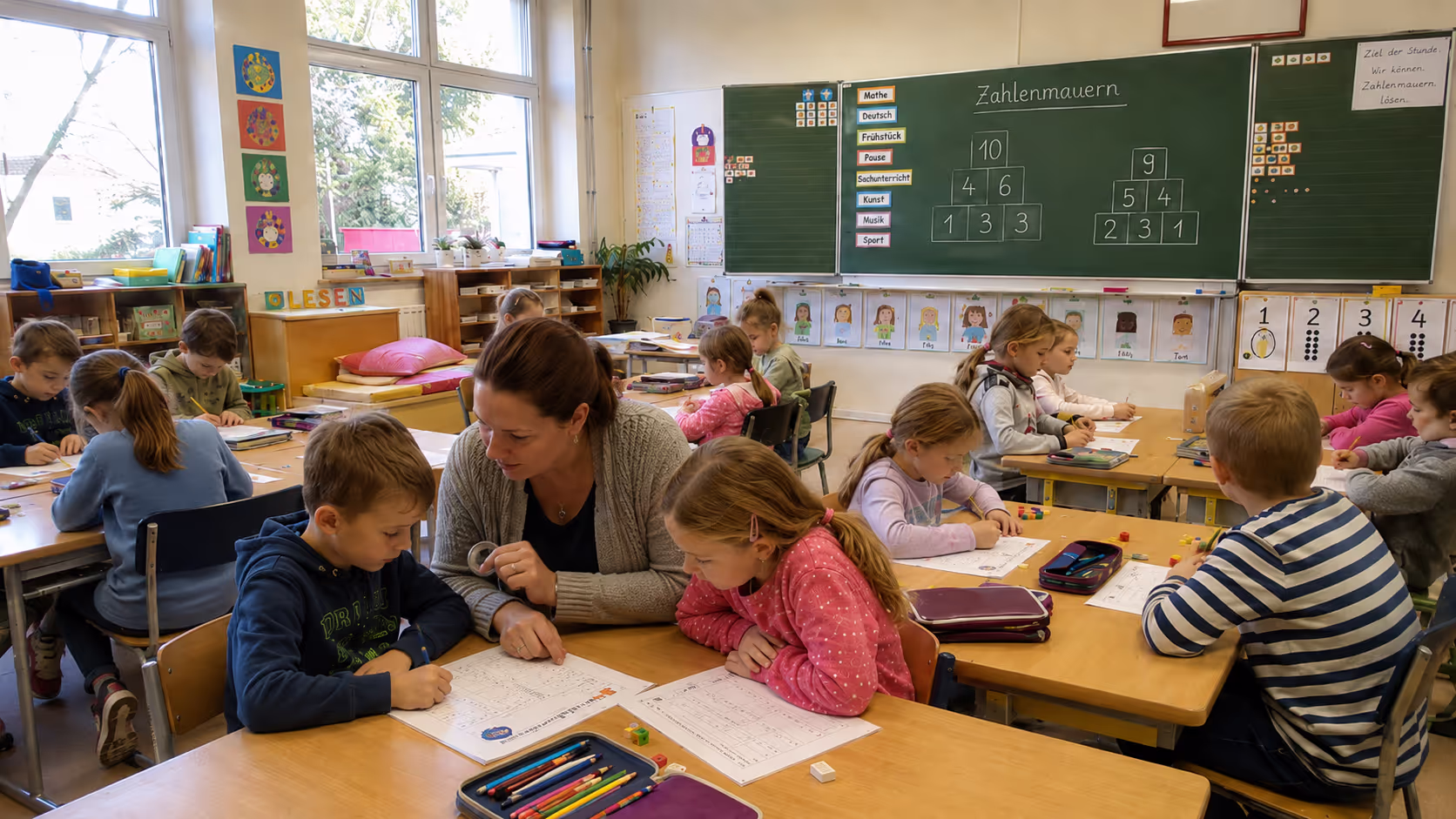 Unterrichtsentwurf Zahlenmauern