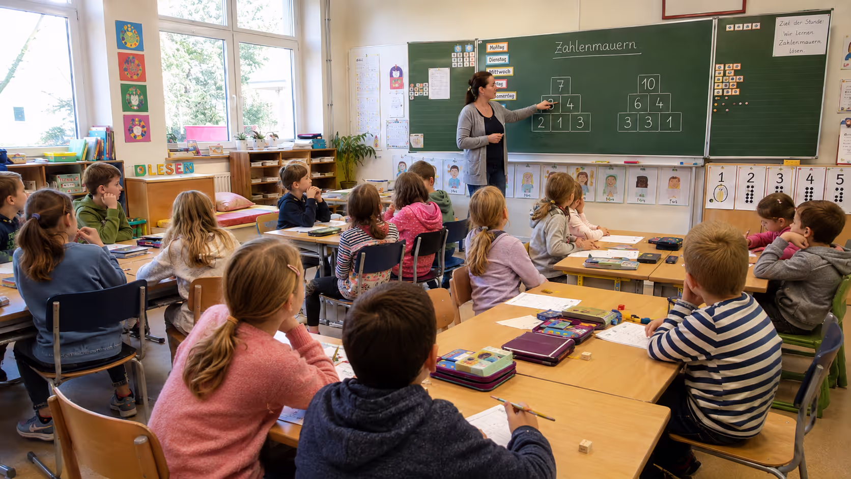 Unterrichtsentwurf Zahlenmauern