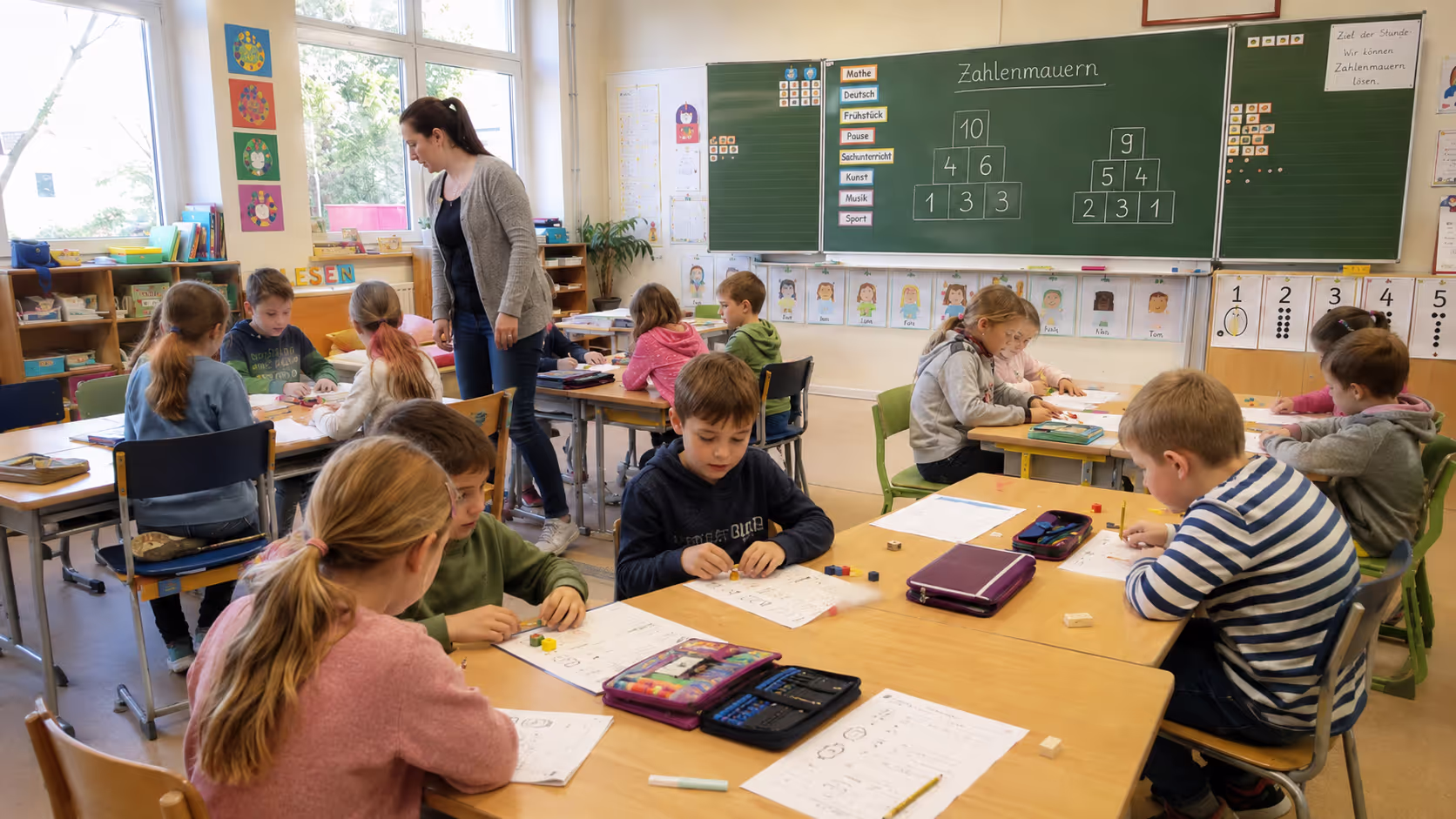 Unterrichtsentwurf Zahlenmauern