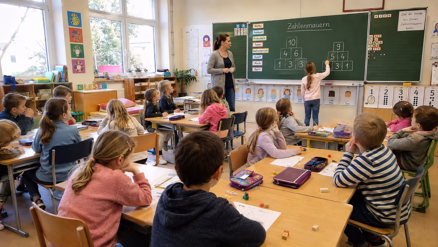Unterrichtsentwurf Zahlenmauern