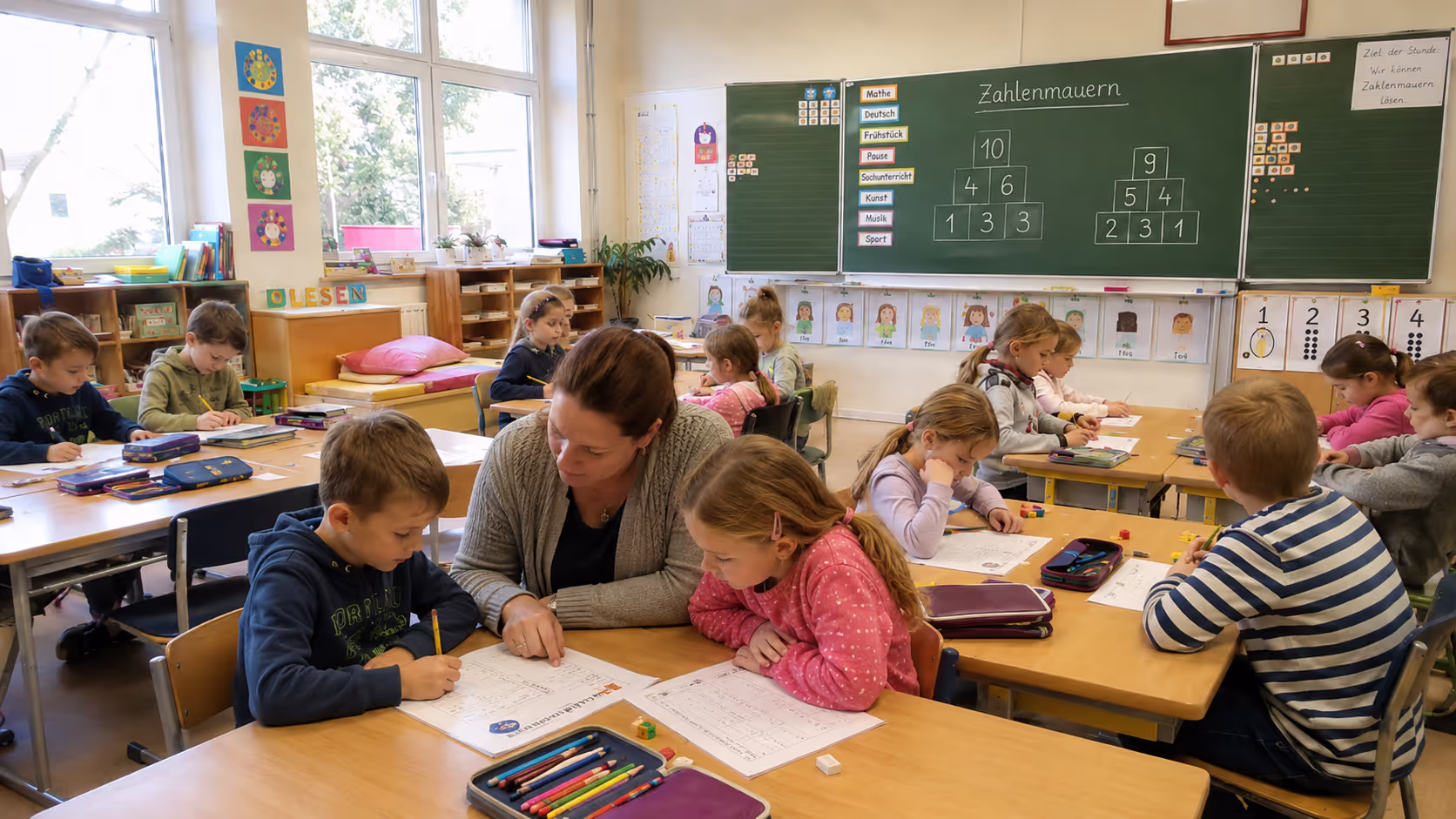 Unterrichtsentwurf Zahlenmauern