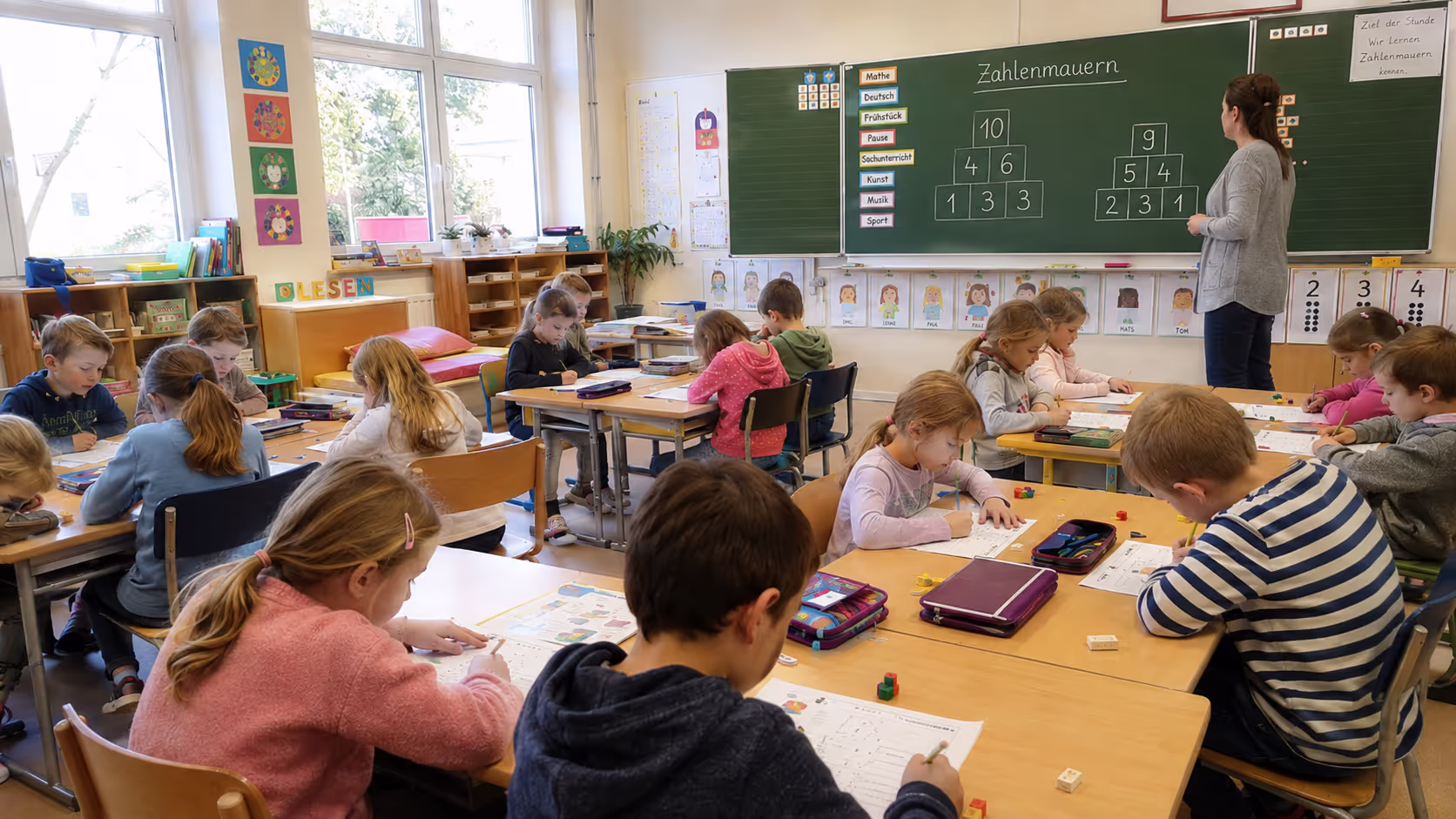 Unterrichtsentwurf Zahlenmauern
