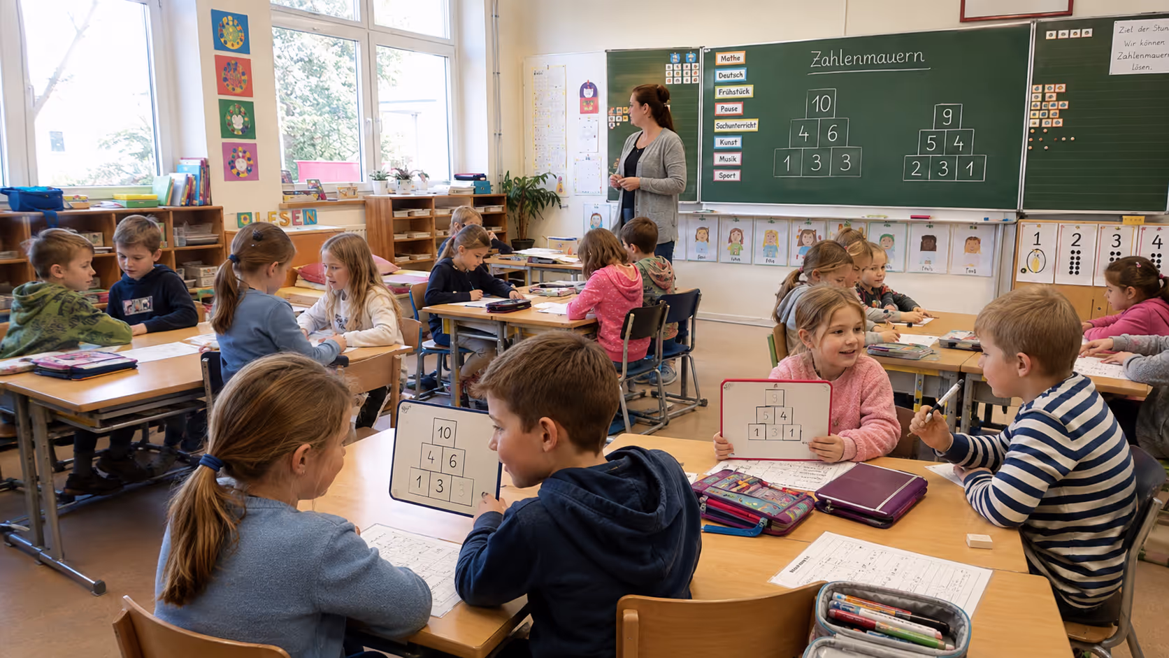 Unterrichtsentwurf Zahlenmauern