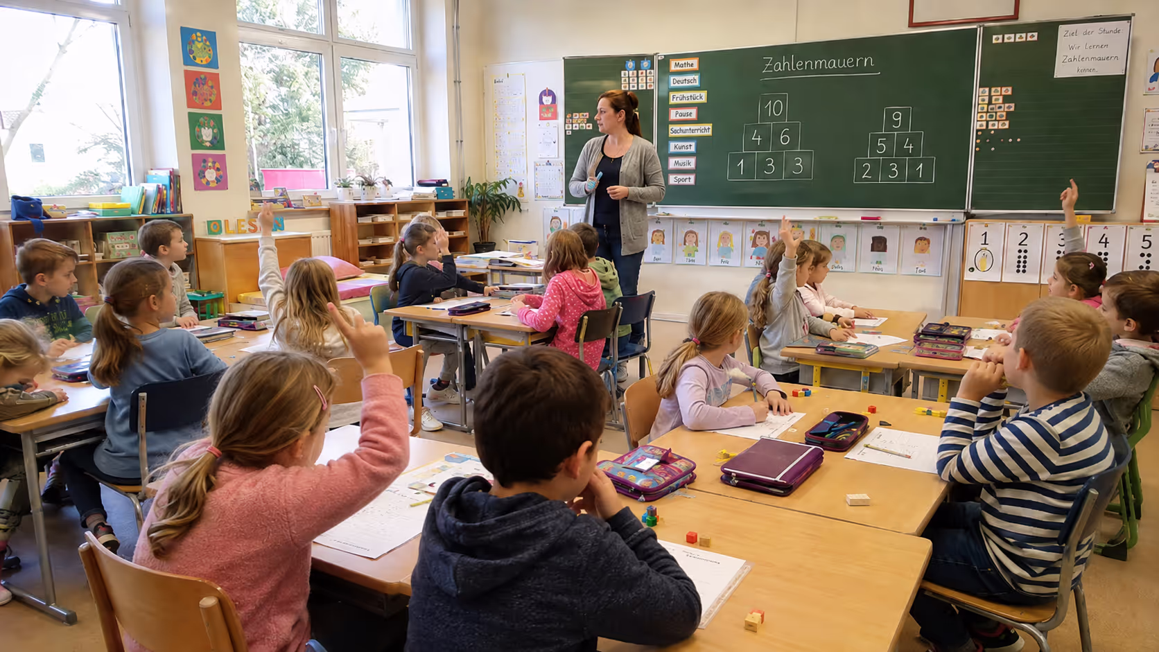 Unterrichtsentwurf Zahlenmauern