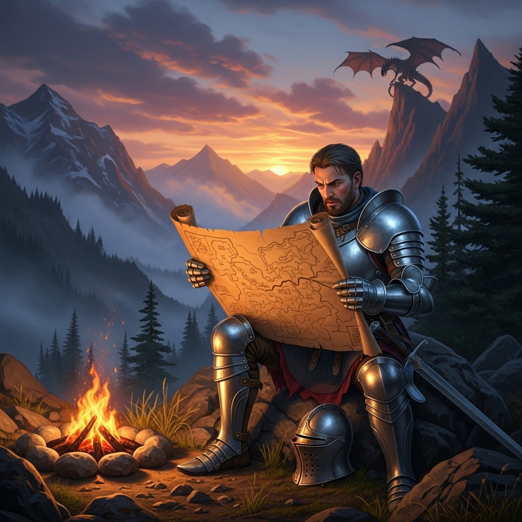 stories can gone wrong hero holding map upside down