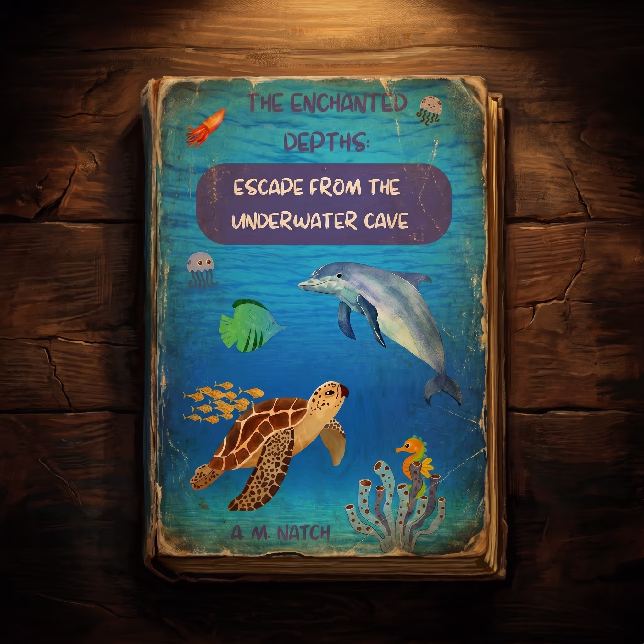 A familiar book cover with one subtly altered detail in warm overhead light, featured image representing the moment a familiar story becomes something completely different