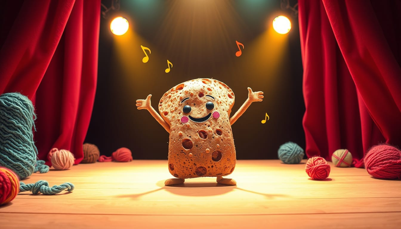 Das Brot wird zum Star: Eine musikalische Reise in die Welt der Knetzkunst