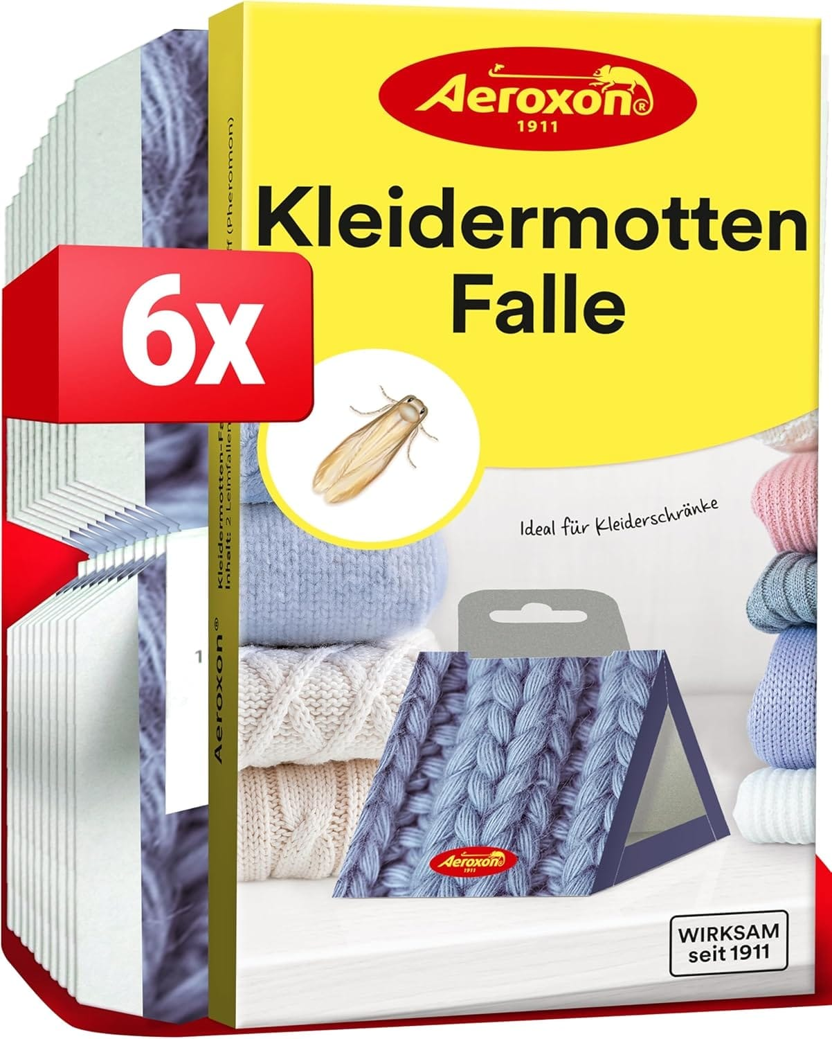 Effektiver Mottenschutz: Aeroxon Kleidermottenfalle im Test