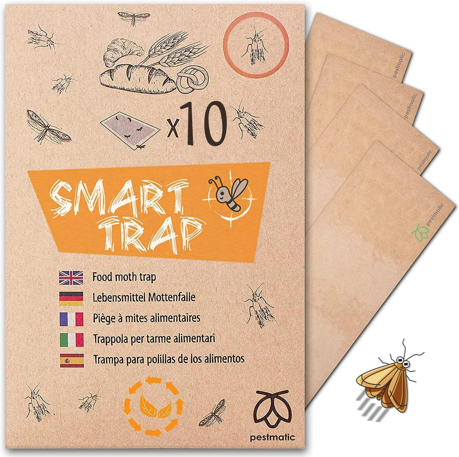 Effektiver Schutz gegen Lebensmittelmotten: Die Pestmatic Smarte Mottenfalle im Test