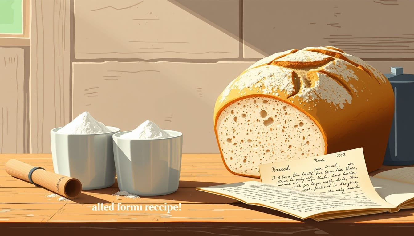 Entdecke das Geheimnis: Mit nur 3 Tassen Brot backen wie ein Profi – Ein vergessenes Rezept!