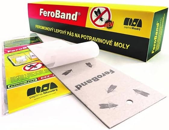 FeroBand Mottenfallen: Effektiv testen und erfolgreich gegen Vorratsmotten!