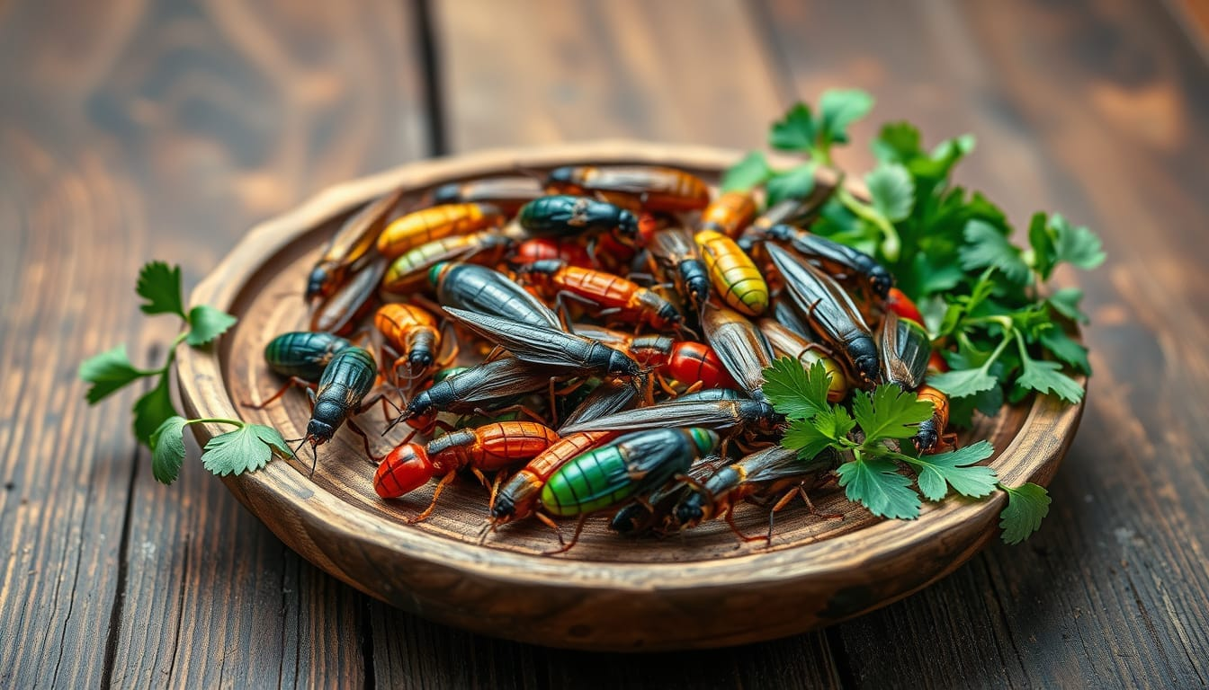 Essbare Insekten als nachhaltige Proteinquelle: Vorteile und Rezepte