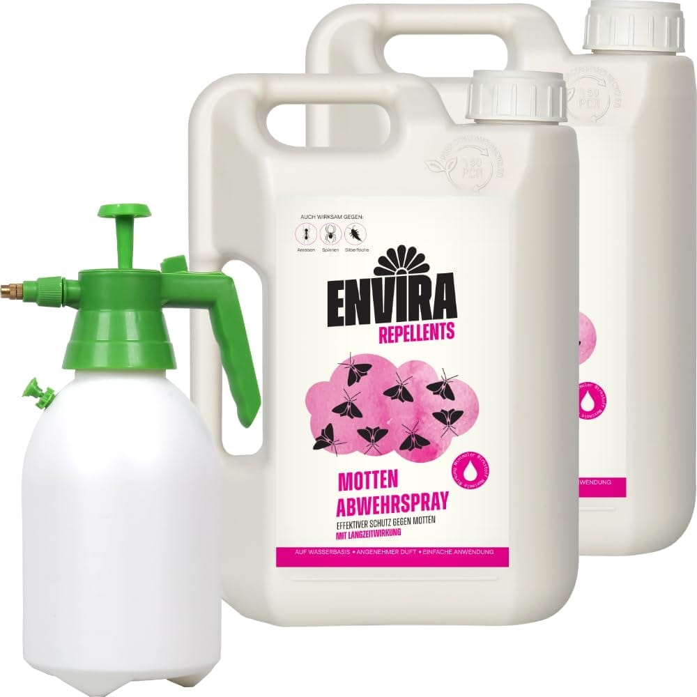 Schutz vor Motten: Envira Motten Abwehrspray im Test!