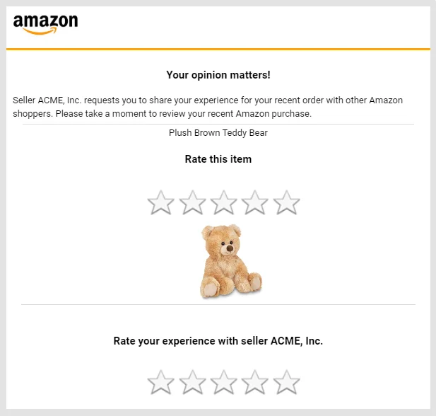 Amazon’s Post-Purchase Review Popups Amazon’s Post-Purchase Review Popups