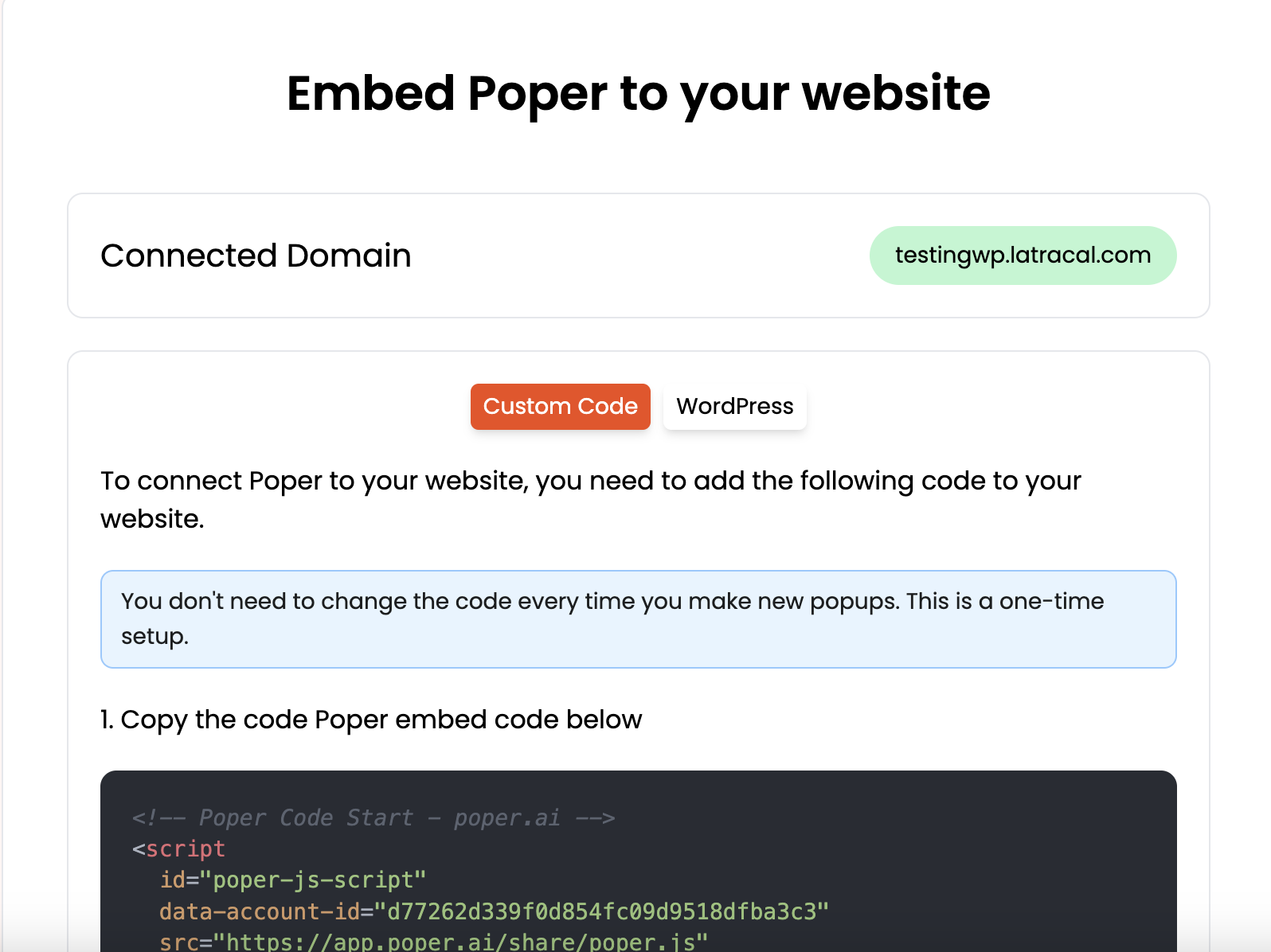 Integrating scroll trigger popup on your website Integrating scroll trigger popup on your website