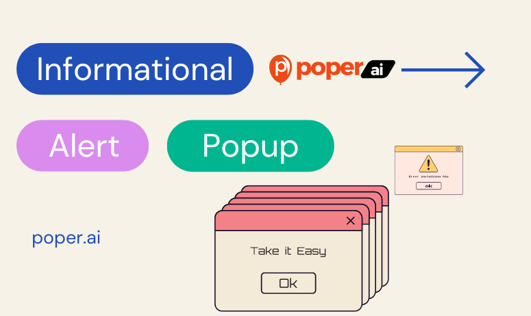 Informational Alert Popup