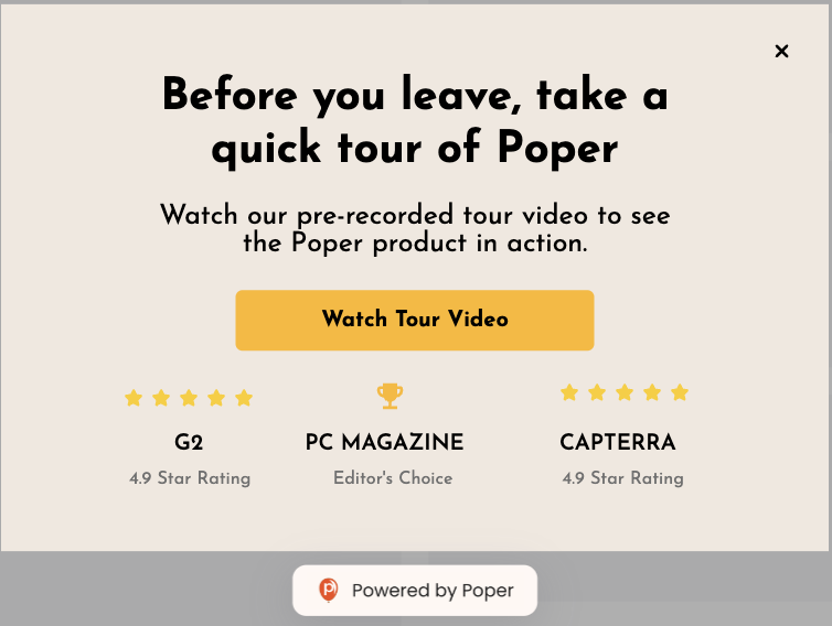 Exit-Intent Popups