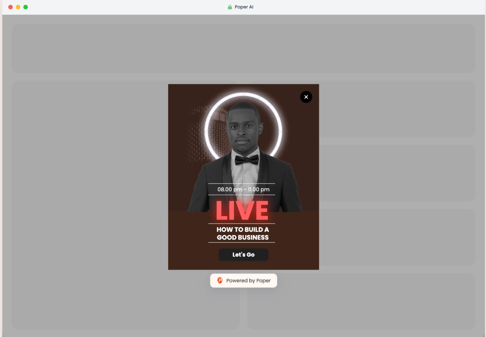 Promotional Popups Promotional Popups