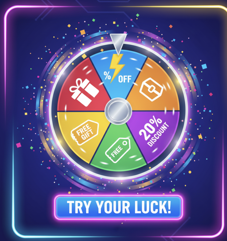 Spin-to-Win Wheels and Prize Games