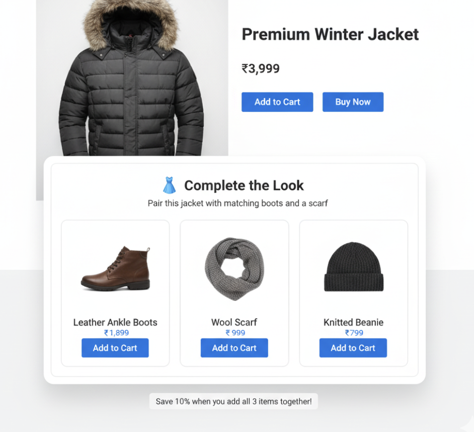 Complete the Look Popups