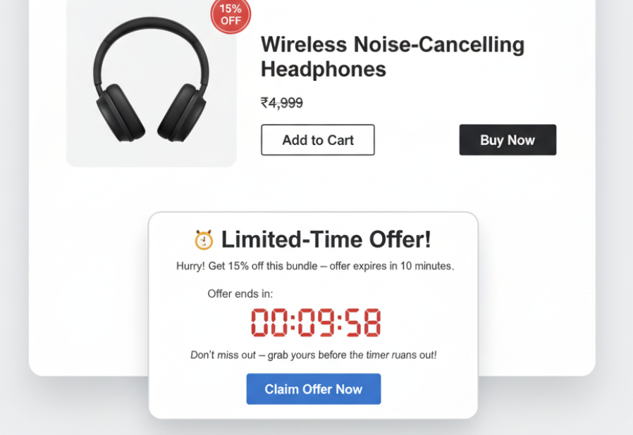 Limited-Time Offer Popups