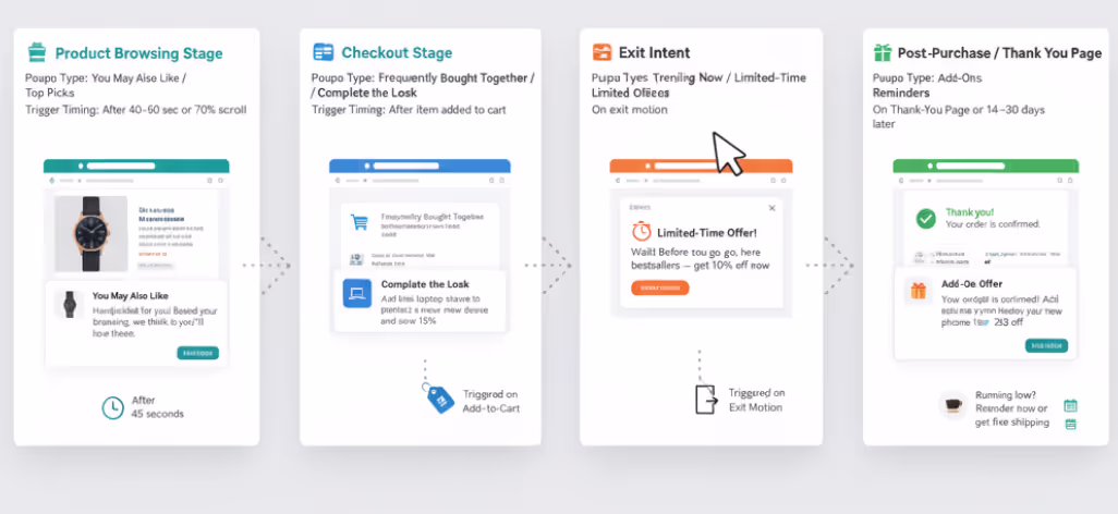When to Trigger Product Recommendation Popups