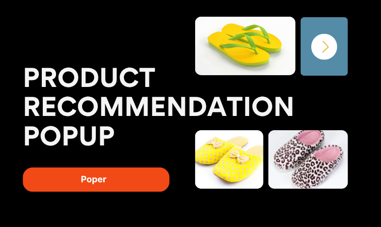Product recommendation Popup