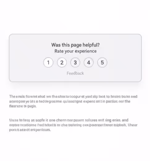 Inline NPS or Feedback Boxes Inline NPS or Feedback Boxes