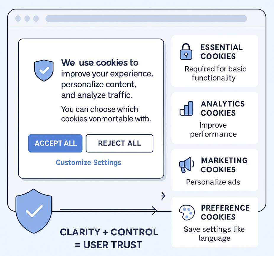 Core Elements of an Effective Privacy Popup