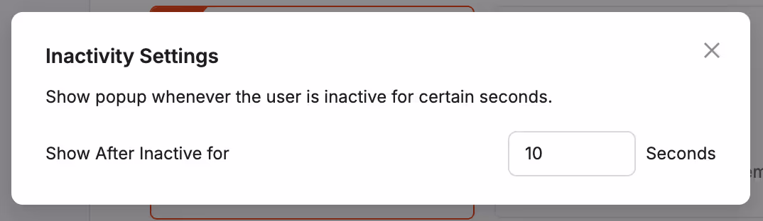 Inactivity