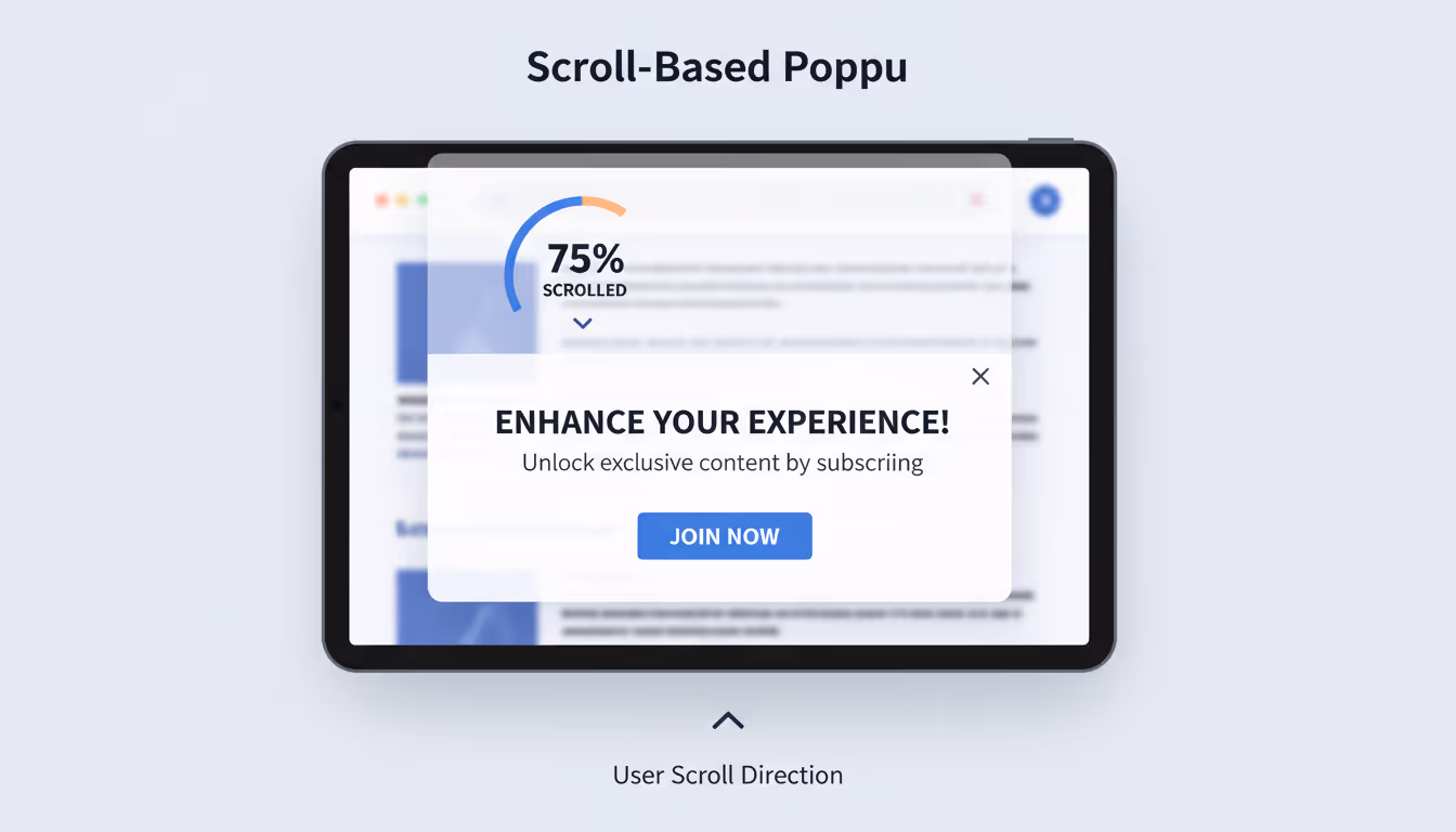 Scroll-Based Popups