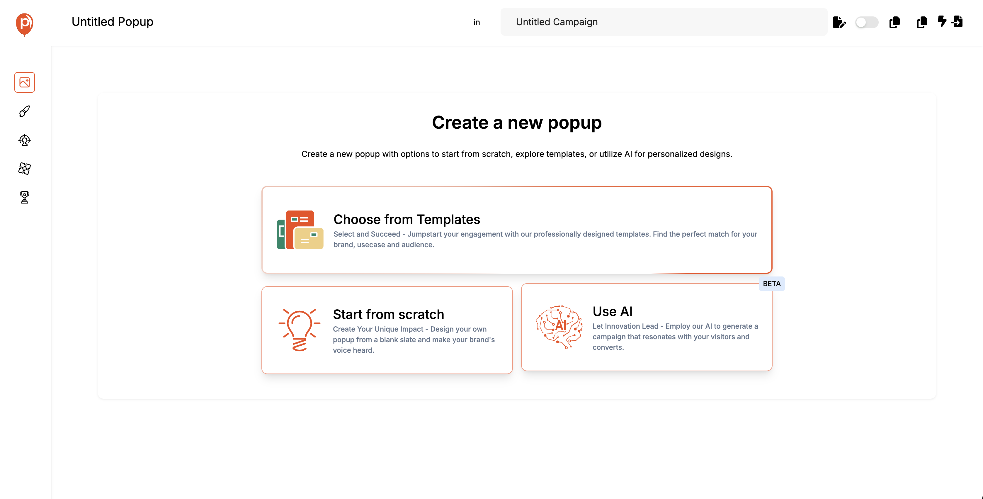 Choosing Your Creation Method: Choosing Your Creation Method: