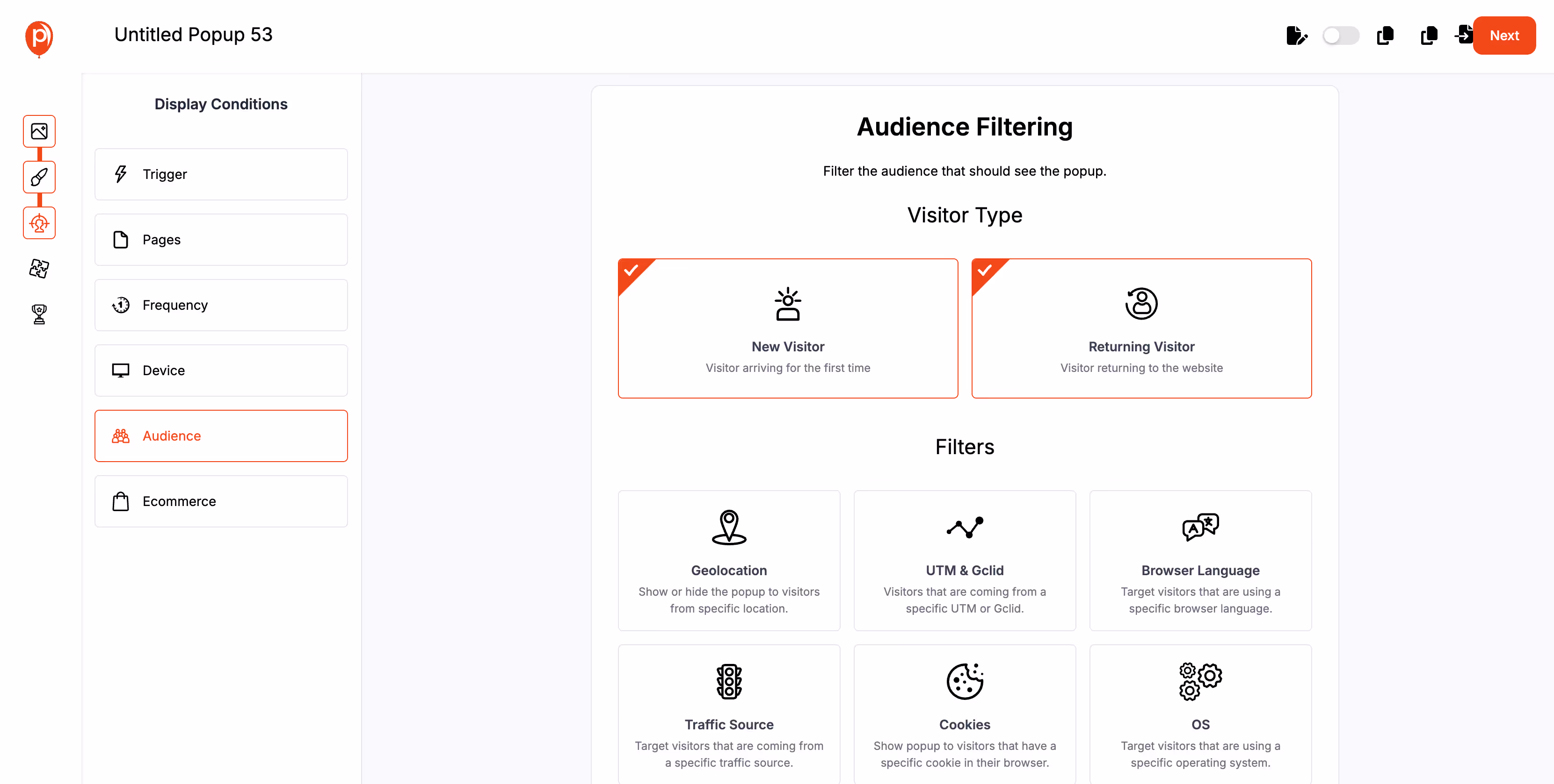 Audience Targeting and AI Filtering: