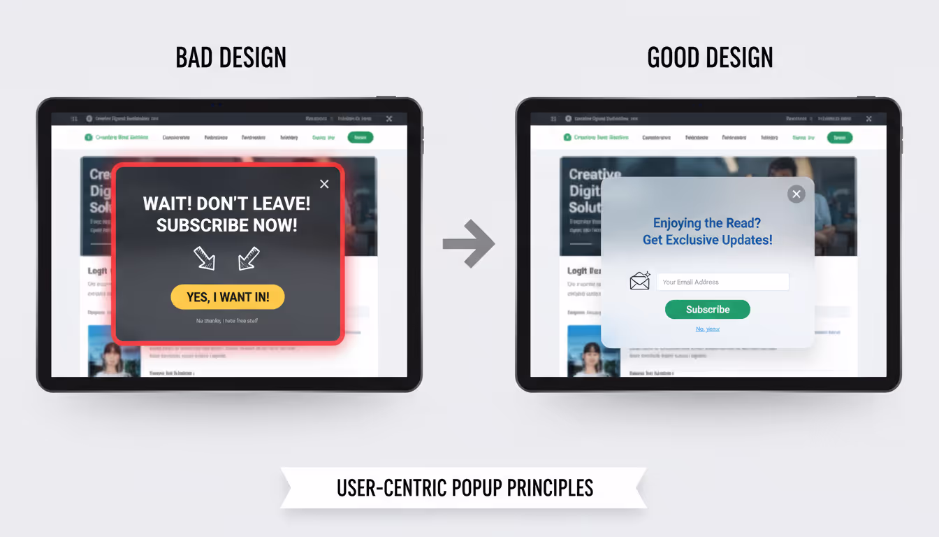Crafting Compelling Content for Scroll Trigger Popups